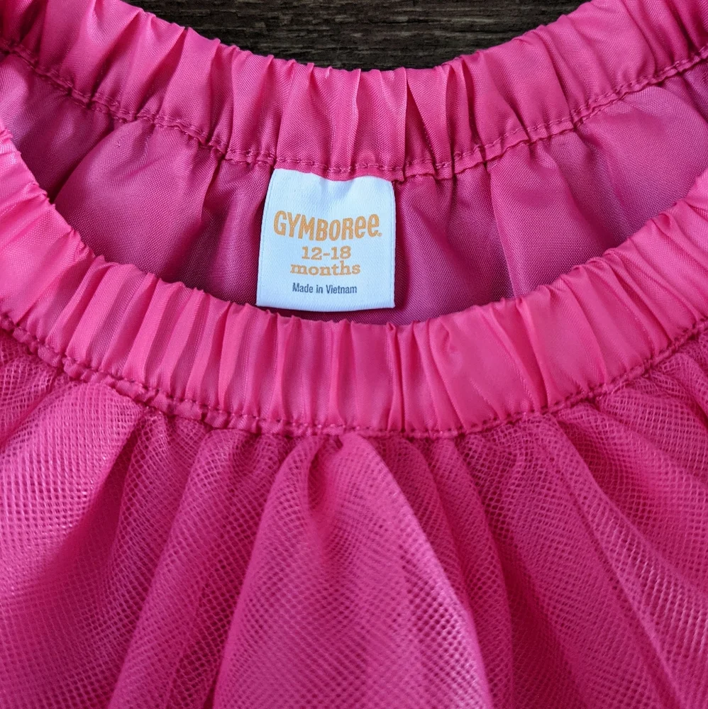 Gymboree Pink Tulle Tutu Skirt